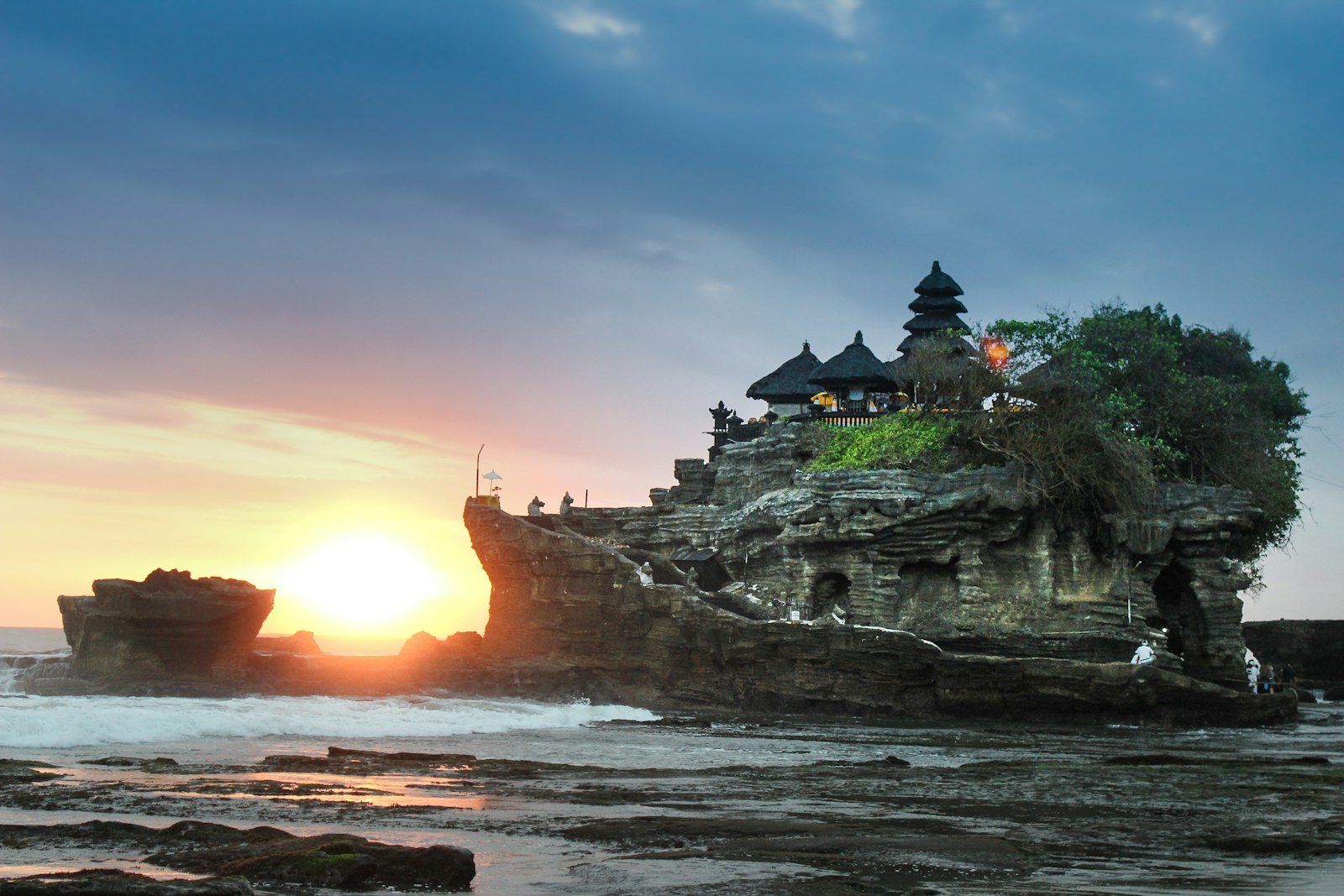 Seminyak Beach at sunset, Bali