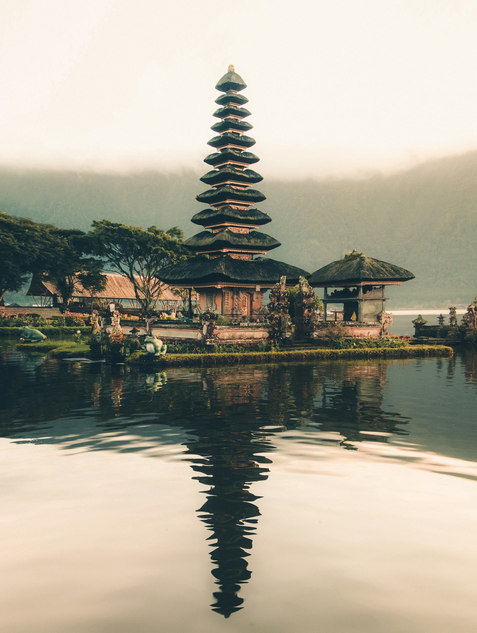 Rice terraces, Tibubiu, Bali